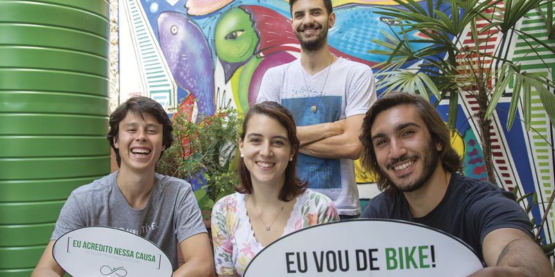 A conexão entre pessoas e bicicletas